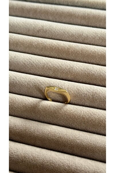 Muse Sister Mühür Taşlı Serçe Parmak Yüzük