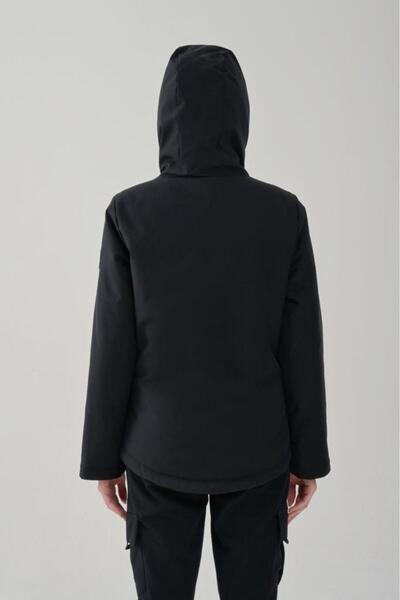 Exuma 2421001 Kadın Siyah Kayak Montu