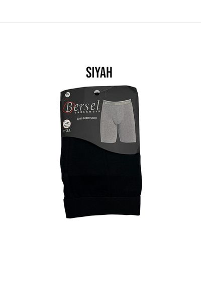 Velura Ανδρικό Lycra μακρύ μαύρο 4 τεμαχίων Boxer Short Οικονομικό και ποιοτικό πακέτο