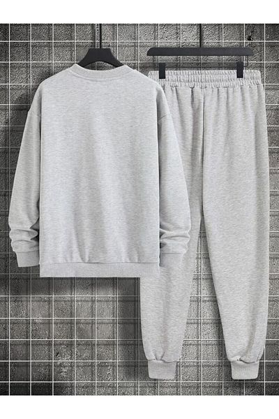 JANSO GROUP -Unisex Tracksuit Set Dangerous Toy Printed 3 Yarn Compact Fabric (Cotton Inside)