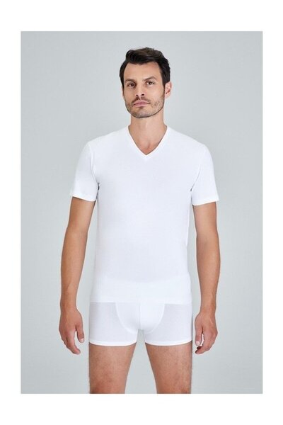 Kom Antonio V-Neck Cotton Men's Tshirt