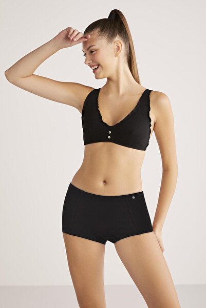Kom Penny Genç Kız Boxer Siyah