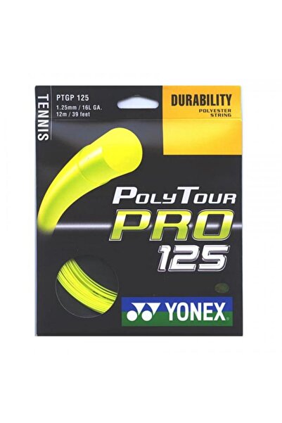 YONEX POLY TOUR PRO 125 (12m) TENİS KORDAJ - SARI