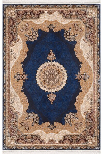 Artemis Halı Silk Ipek Halı Laciverti 05211c