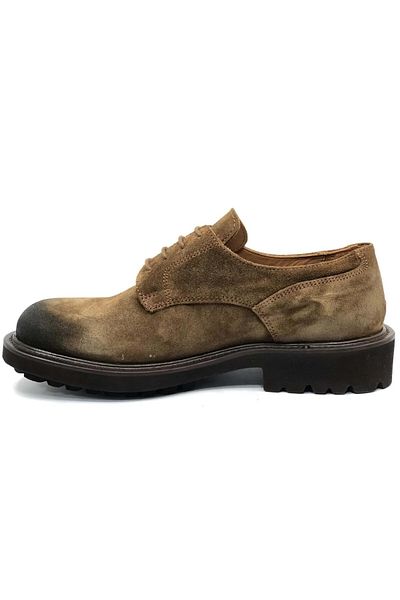 Lufian 112230217   Scott Sneaker - Ανδρικά Casual Δερμάτινα Κλασικά Παπούτσια, Καφέ