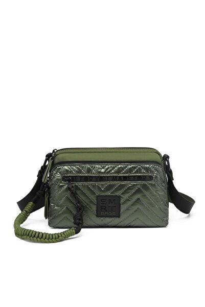 SMART BAGS Parlak Kumaş Çapraz Askılı Kadın Postacı Çantası 3249