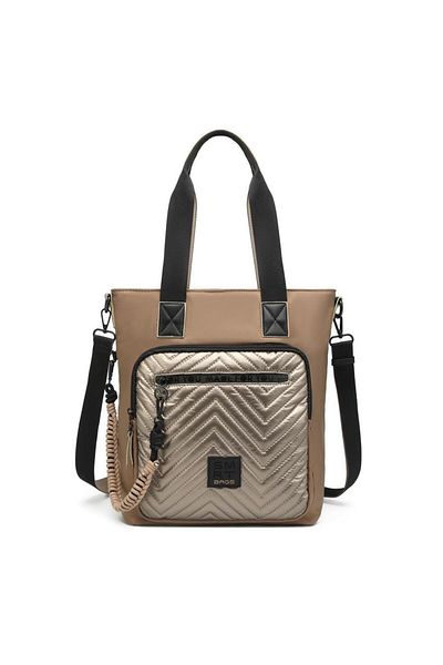 SMART BAGS Дамска чанта през рамо от лъскав плат 3248