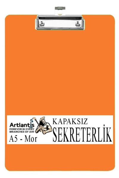 Artlantis Sekreterlik Kapaksız A5 Küçük Boy 1 Adet Renkli Kapaksız Sekreterli...