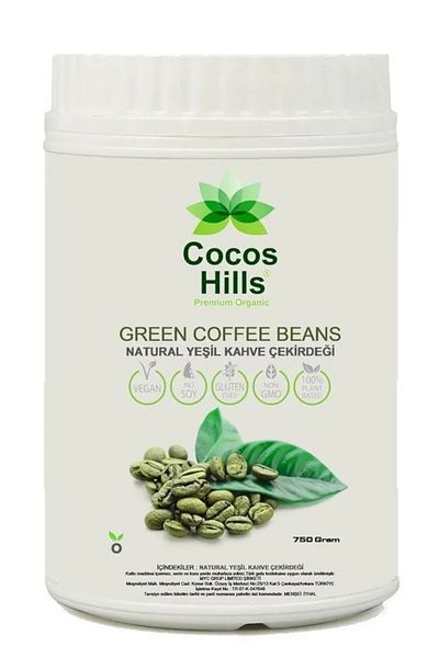 Cocos Hills Green Coffee Beans Green Coffee Bean 750 grams