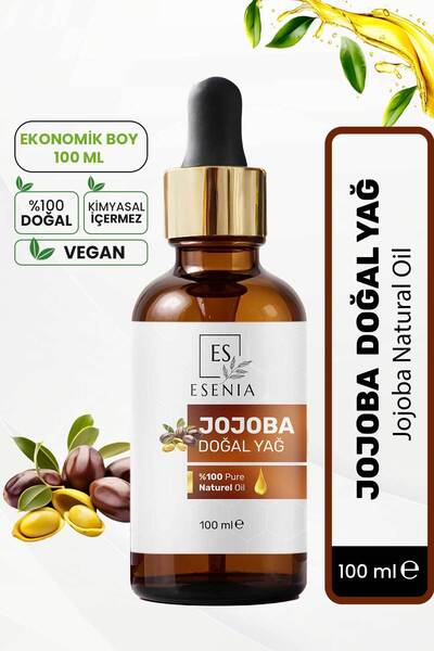 ES ESENIA Jojoba Yağı %100 Saf ve Doğal Bitkisel Uçucu Yağ Jojoba Essential O...