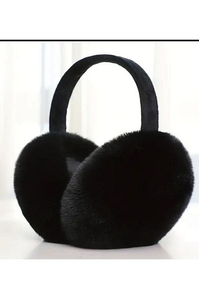 nord arc Black Foldable Winter Plush Cold Protective Earmuff