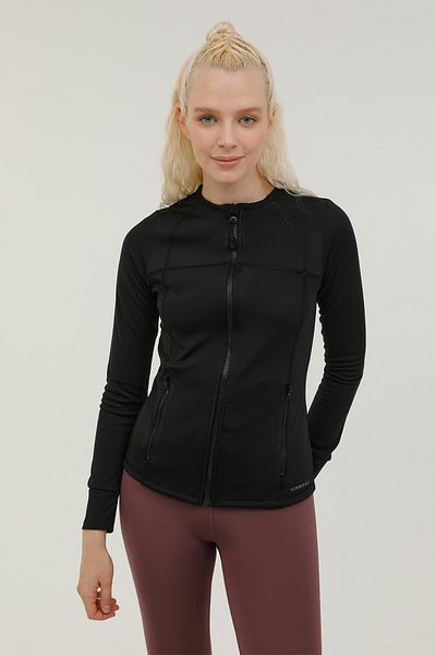 lumberjack Γυναικεία αθλητική φόρμα W-sn112 Thick Full Zip T Μαύρο