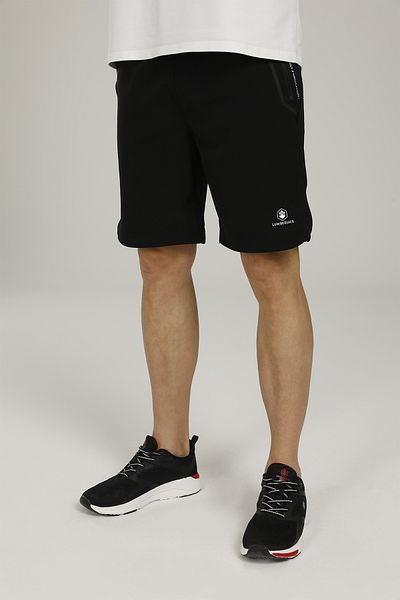 lumberjack Ct167 Leon Woven Short 2f Μαύρο Ανδρικό Σορτς
