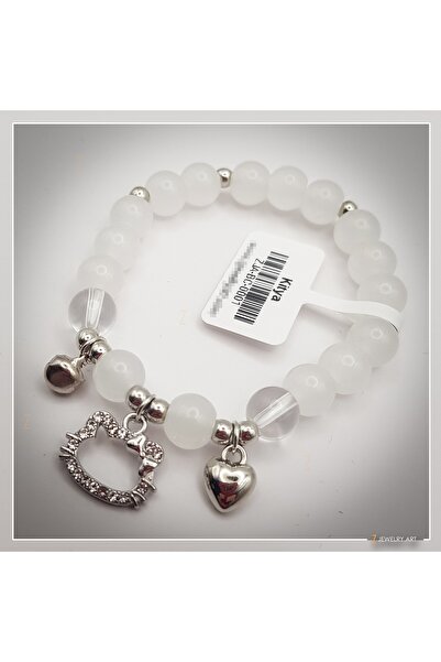 Z Jewelry Design Zirkon Taşlı Hello Kitty Charm Bileklik