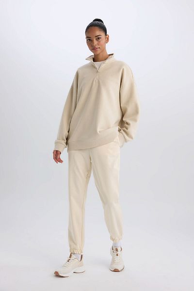 DeFacto Spodnie dresowe Jogger Leg Long z kieszeniami - standardowy krój D7139Ax25Sp