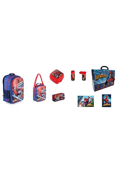 SPIDERMAN Primary School Bag Loft Go Spidey School Set (8 Pieces)