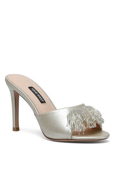 Nine West Velthara Gold Women's Heeled Slippers