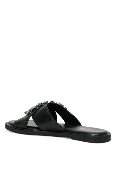 Nine West Senlıve2 2Fx Black Women's Flat Slippers