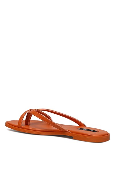 Nine West Umini 2fx Turuncu Kadın Düz Terlik