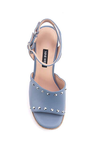 Nine West CANEB2 4FX Mavi Kadın Topuklu Sandalet