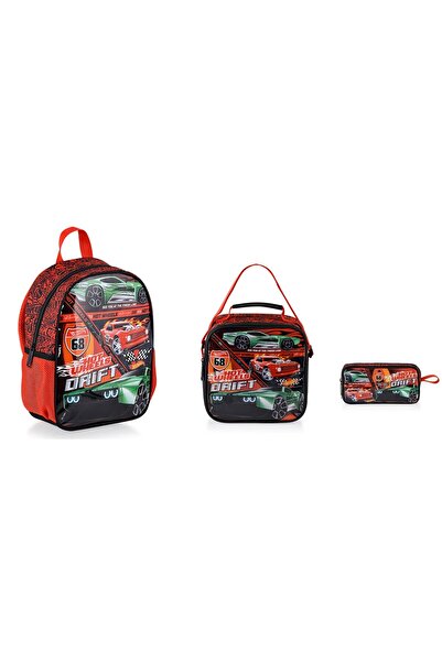 HOT WHEELS Anaokulu Çantası Hawk Drift ÇANTA SETİ