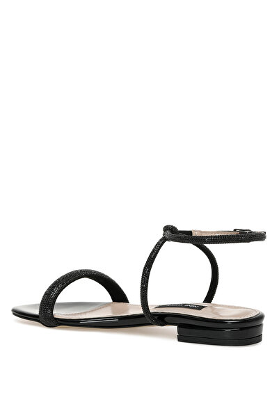 Nine West Selgen 2Pr Women's Black Flat Sandals