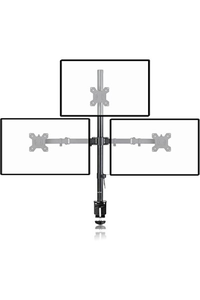 Ergoflex Ef53 13-27Inch Three Arm Lift 2-8 kg Monitor Stand