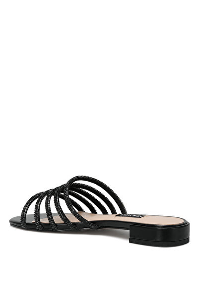 Nine West Yolem 2fx Siyah Kadın Düz Terlik