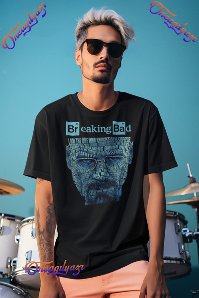 oneagılyazı Tricou oversize cu imprimeu Breaking Bad