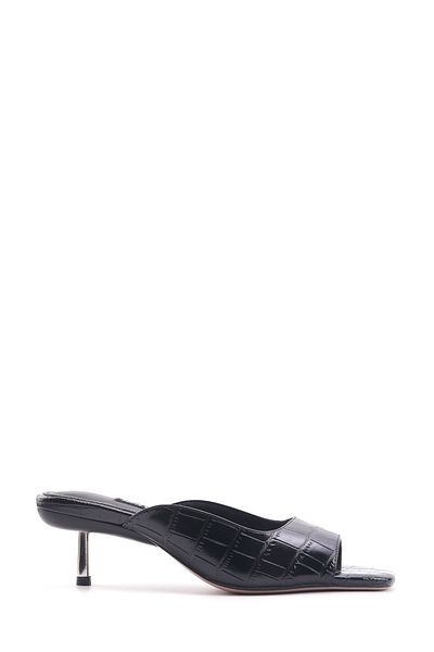 Nine West Barra 4fx Schwarze Damen-Hausschuhe mit Absatz