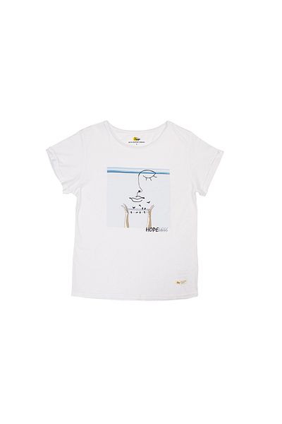Biggdesign Faces Hope - Women's T-shirt