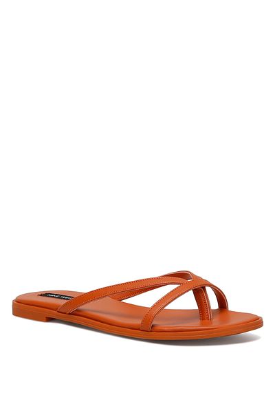Nine West Papuci plati pentru femei Umini 2fx Orange