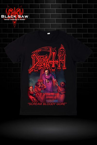 Valens Μπλουζάκι Death Scream Bloody Gore Death Metal