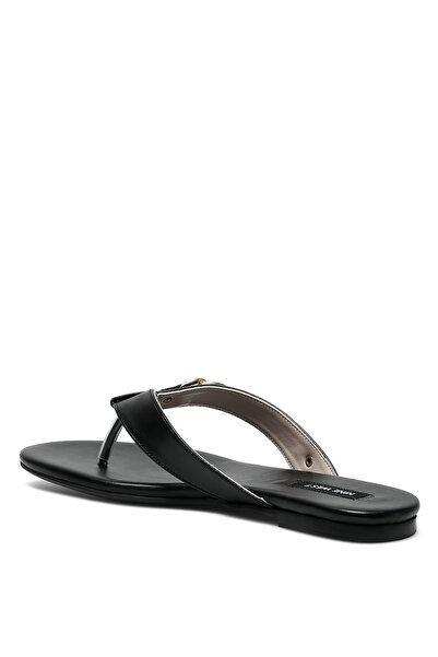 Nine West Wılya 2fx Siyah Kadın Düz Terlik