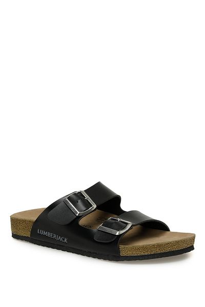 lumberjack Mendy 3Fx Black Men's Slippers