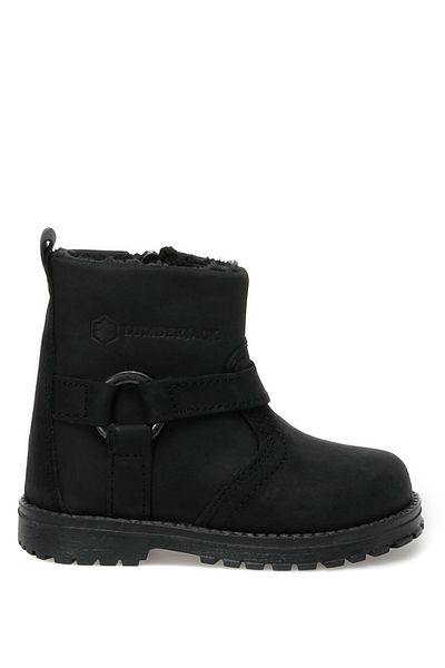 lumberjack Son 2pr Black Boy's Biker Boots