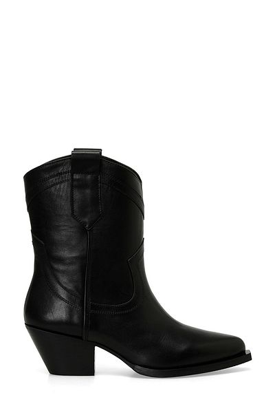 Nine West WESTANA 4PR Siyah Kadın Kovboy Bot