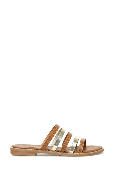 Nine West WONGAL 4FX Tan Damen-Hausschuhe