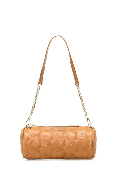 Nine West Piercyli 4Fx Camel Women's Shoulder Bag