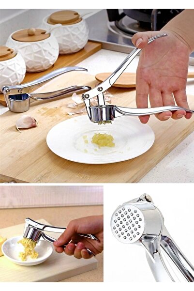 HETicaret Stainless Steel Garlic Masher Practical Masher Garlic Masher Garlic...