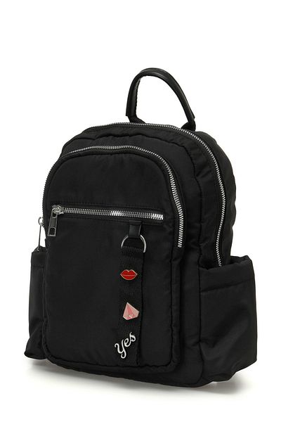 lumberjack PRST PIN SRT 4PR Schwarzer Damenrucksack