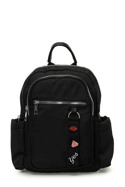 lumberjack PRST PIN SRT 4PR Schwarzer Damenrucksack