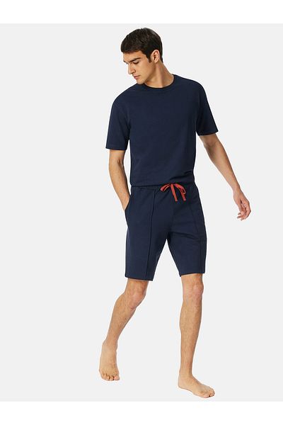 Schiesser Pyjamashorts Mix Relax Sleepwear Schlafmode Schlafanzug