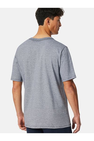 Schiesser Pyjamaoberteil T-shirt - Mix Relax Schlaf-oberteil Nachthemd Sleepshirt
