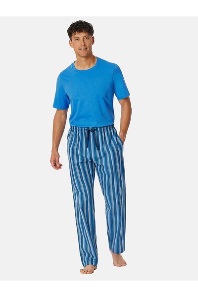 Schiesser Pyjamahose Mix Relax Schlaf-hose Pyjama Schlafmode