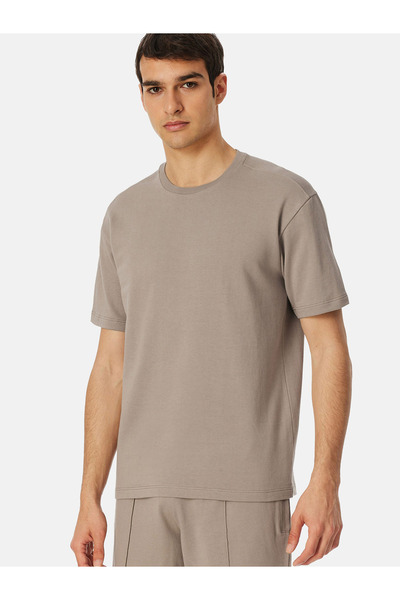 Schiesser Pyjamaoberteil Mix + Relax Schlaf-Oberteil Nachthemd Sleepshirt