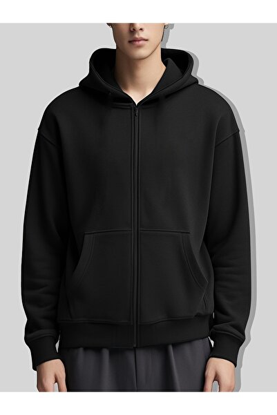 Lider Leather Jachetă cu glugă pentru bărbați - Iarnă și activități în aer liber