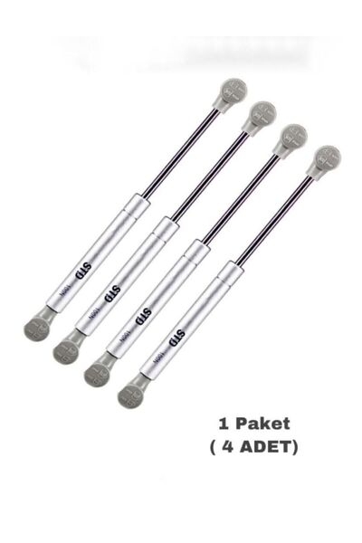 Std TAYEM Dolap Kapak Amartisörü Gazlı Piston (80- 100 N ) 4 Adet Gönderilece...