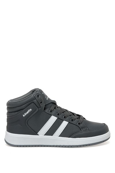 Kinetix Pantofi sport înalți unisex, gri închis, din 2 piese Court Pu Hi