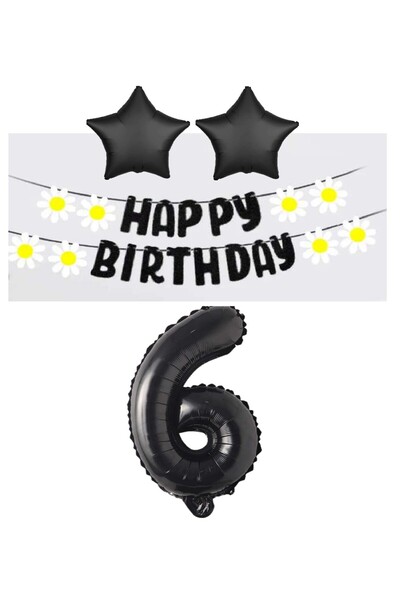 RÖNESANS PARTİ مجموعة لافتة من رقائق النجوم باللون الأسود من عصر النهضة لعيد ...